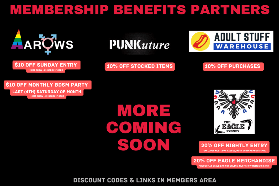 Membership Sydney Leather Men Inc. (SLM)