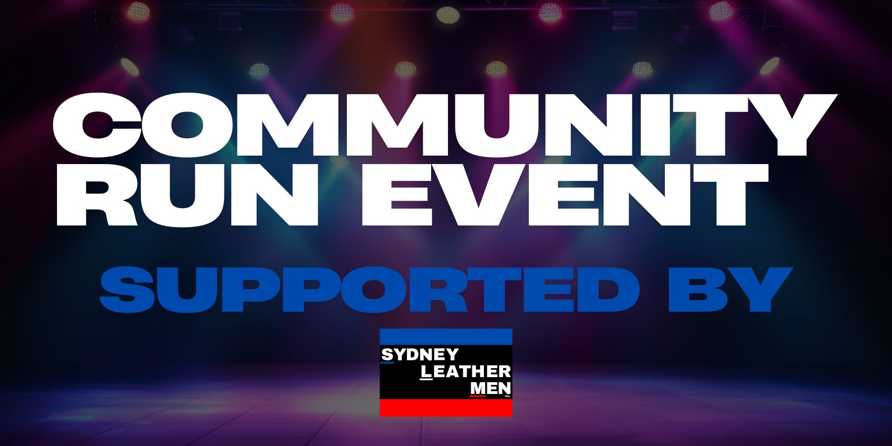 Community Run Event Supported by SLM